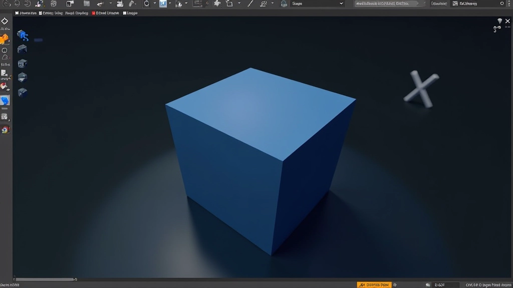Demostración de herramienta de extrusión en Blender mostrando cubo con caras seleccionadas y arrastradas hacia afuera