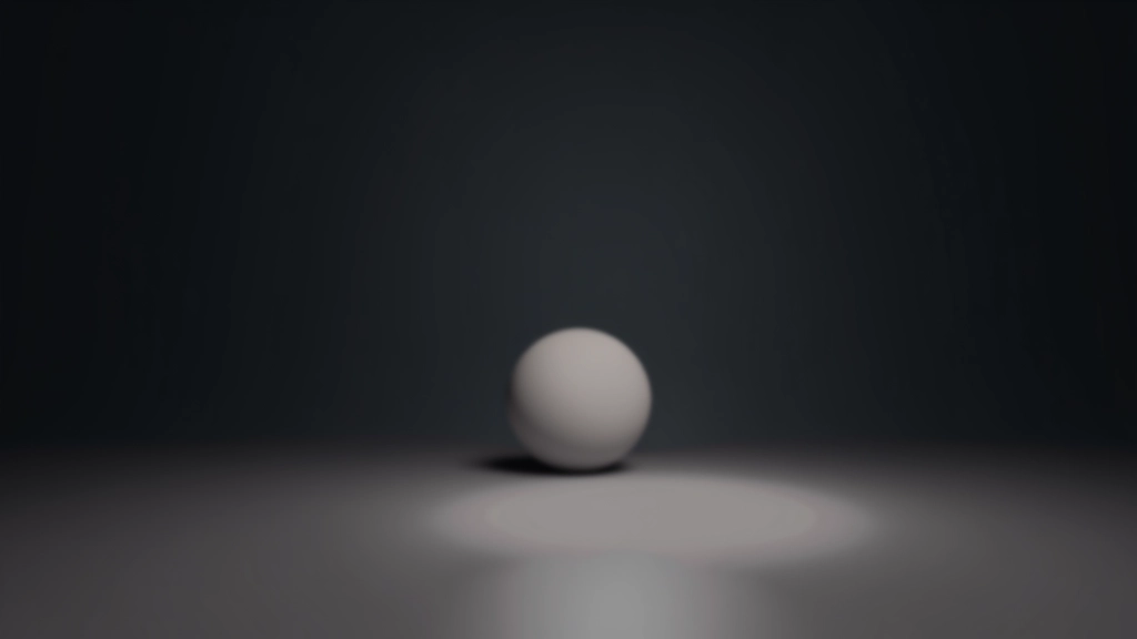 Visualización 3D en Blender con cubo, esfera y otros objetos primitivos en el viewport central
