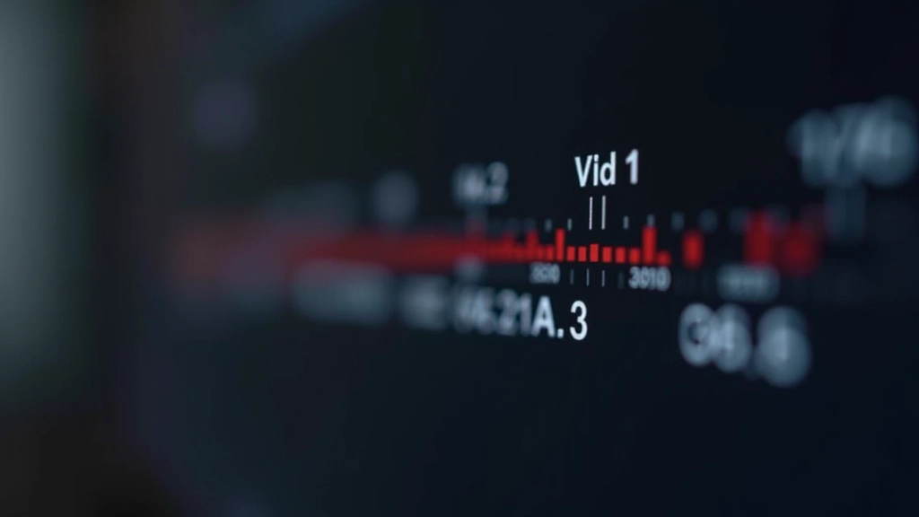 Timeline de Blender con keyframes marcados en rojo sobre la línea de tiempo de animación