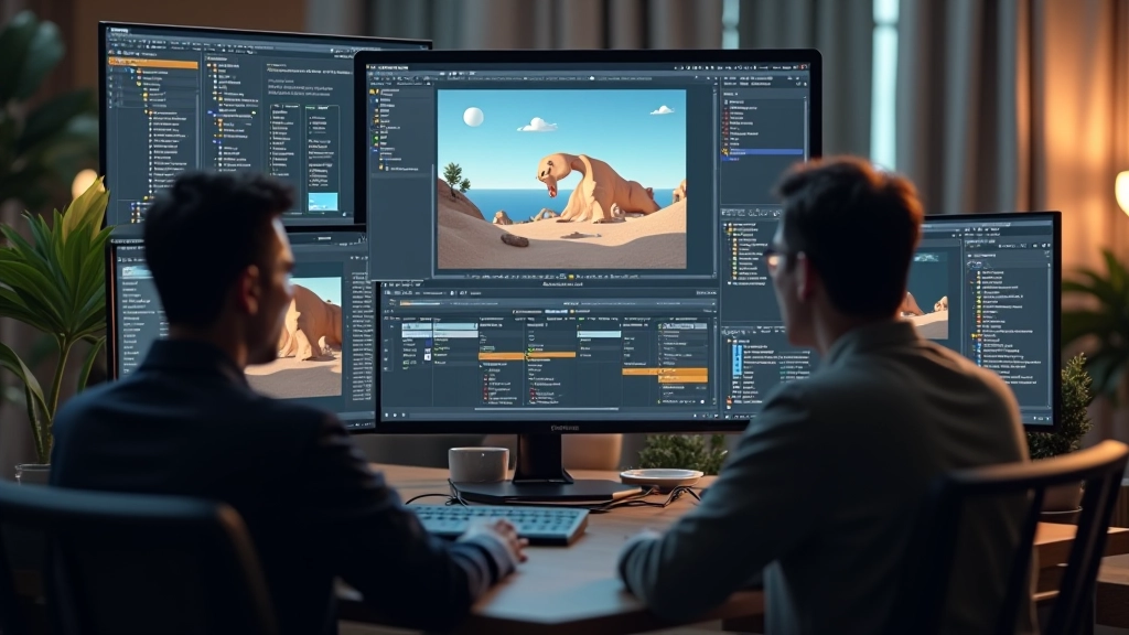 Panel de composición en Blender con nodos conectados mostrando diferentes pasadas de render combinadas
